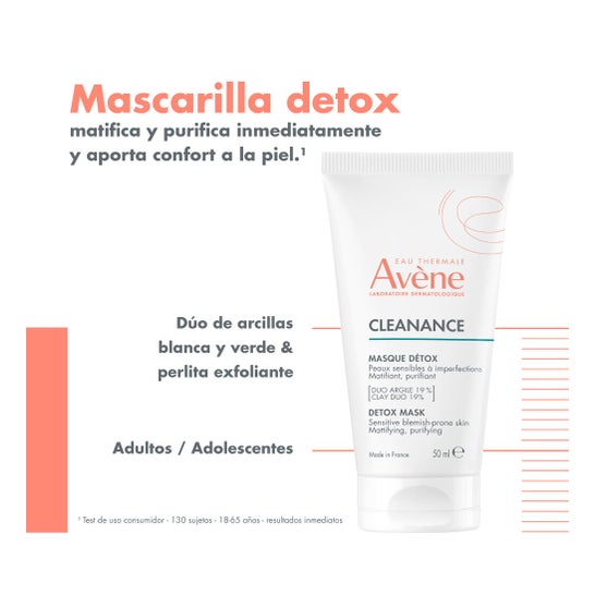 Avène Cleanance Mascarilla Detox 50ml