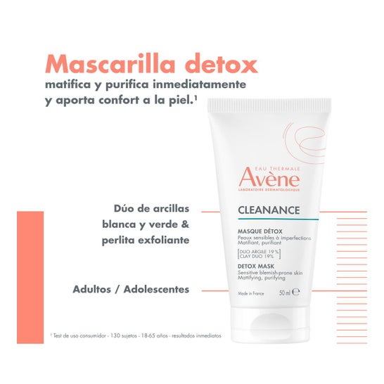 Avène Cleanance Mascarilla Detox 50ml