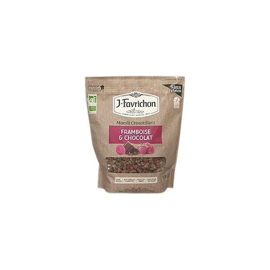Joseph Favrichon Crunchy Muesli Frambuesa Chocolate 375 g