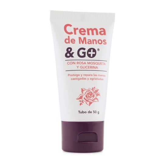 & Go Crema Manos Rosa Mosqueta 50g