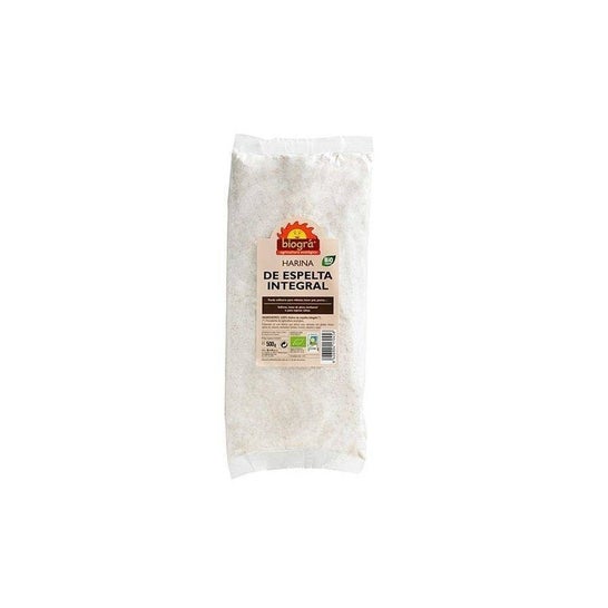Biogra Harina Espelta Integral Bio 500 g