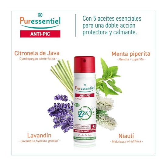 Puressentiel Spray Anti-Pic 75ml