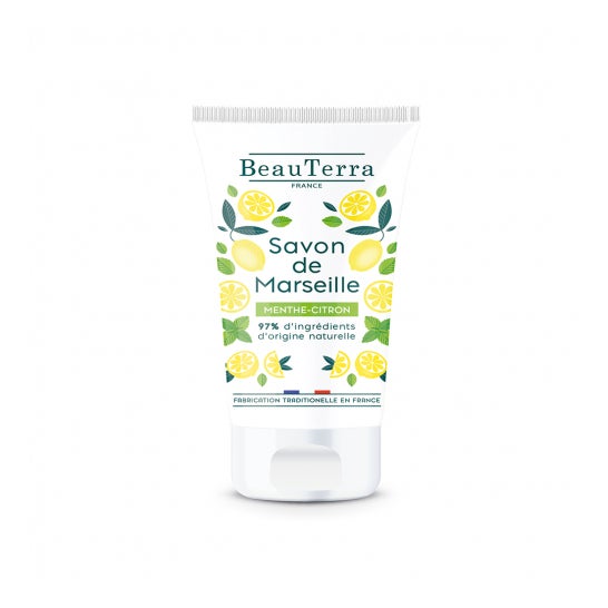 Beauterra Jabón de Marsella Líquido Limón y Menta 100 ml