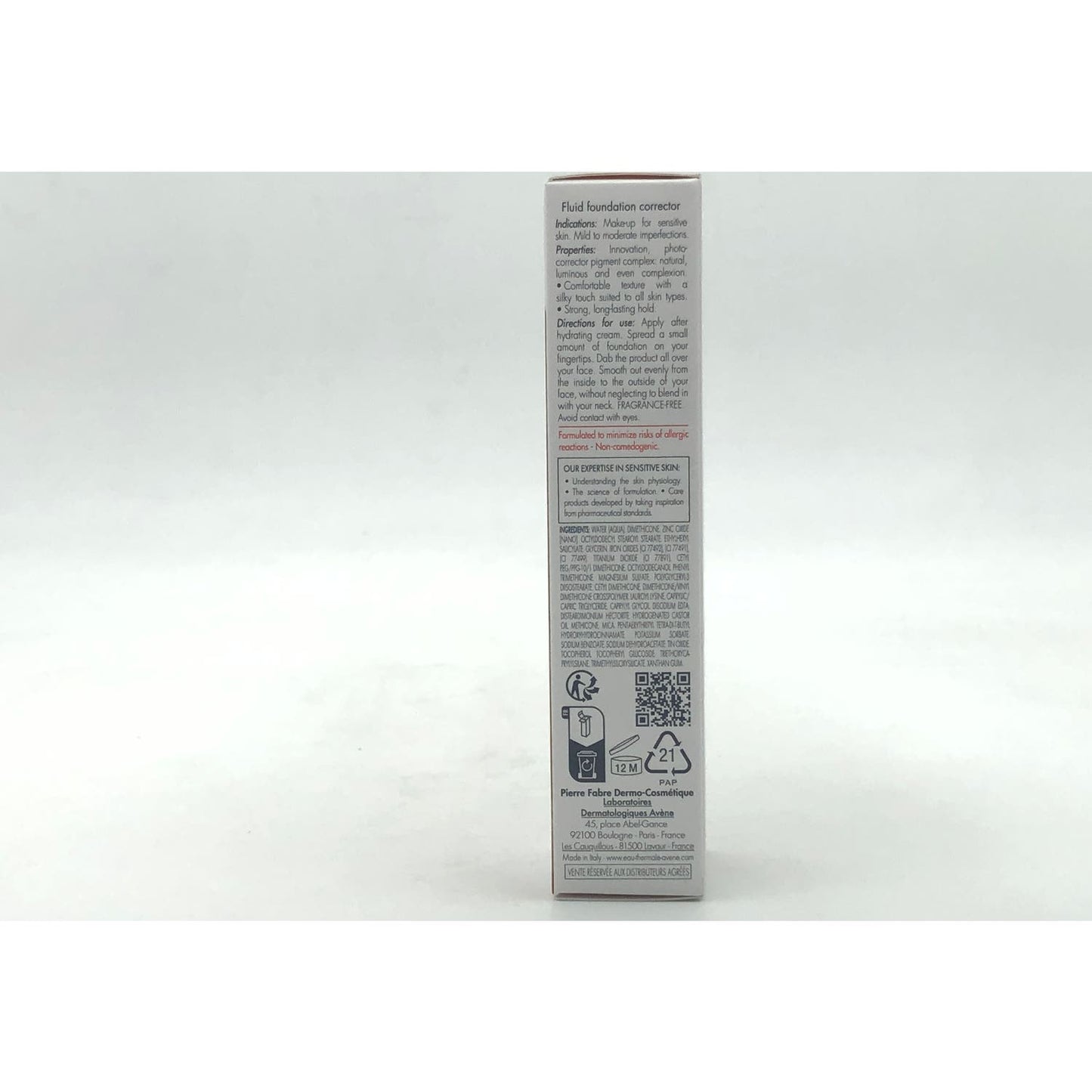 Avène Couvrance Fluido SPF20 Dorado 30ml