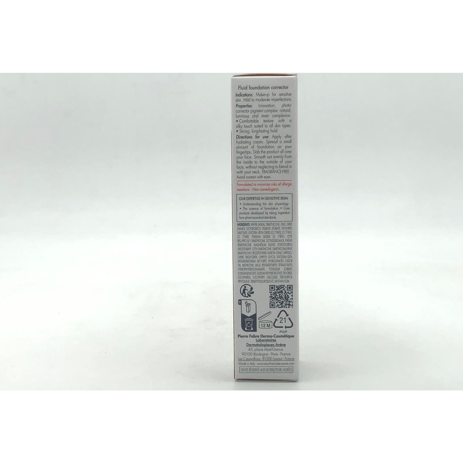 Avène Couvrance Fluido SPF20 Dorado 30ml