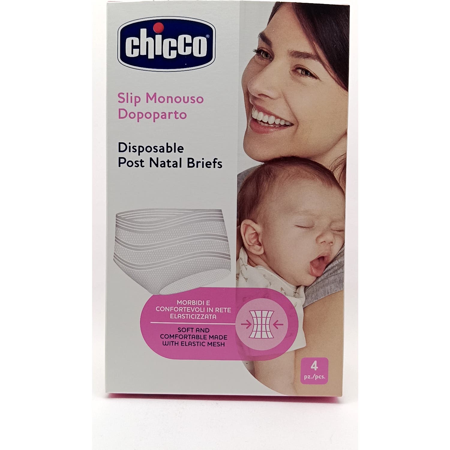 Chicco Mammy braguitas monouso post parto 4uds