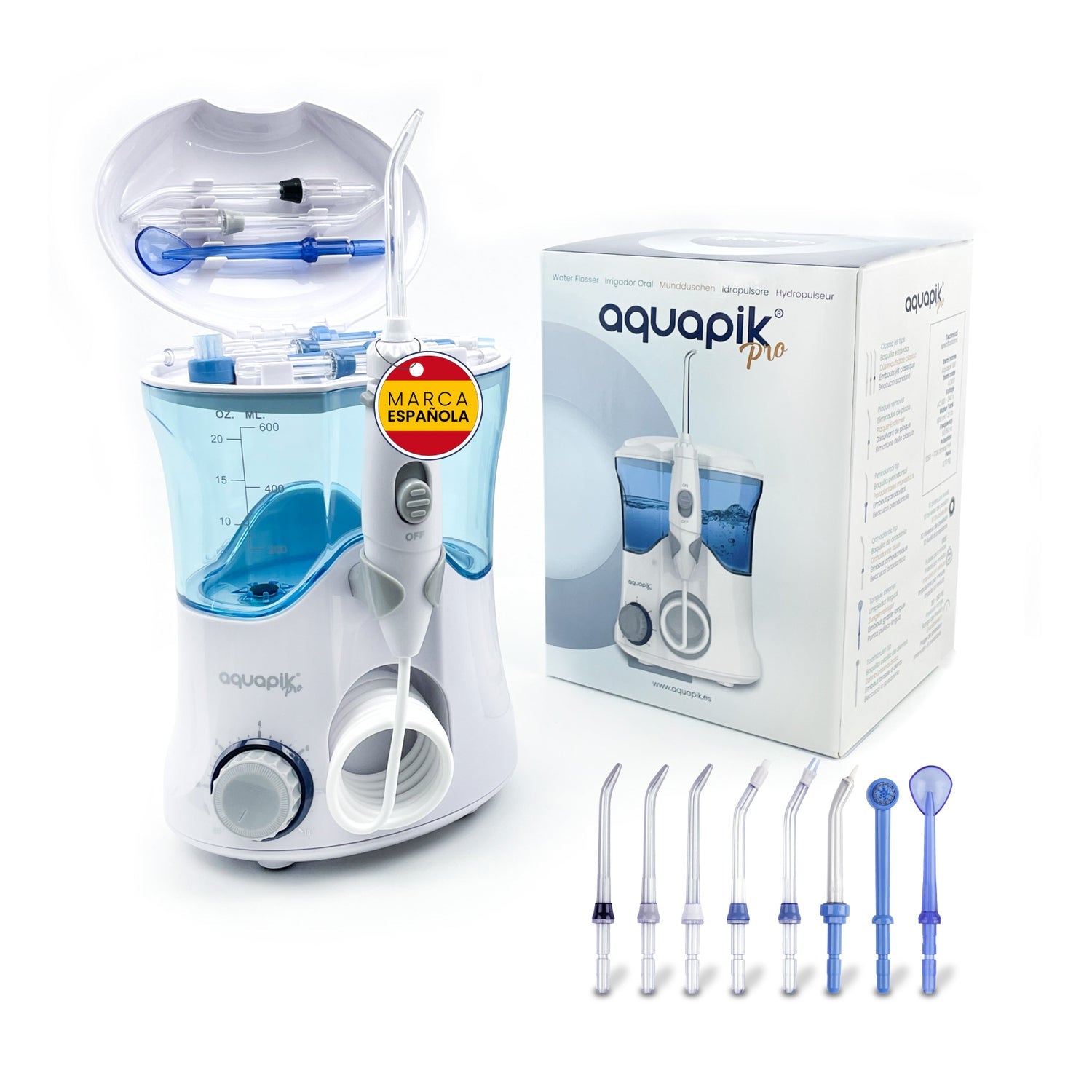 Aquapik Pro Irrigador Dental Profesional Blanco