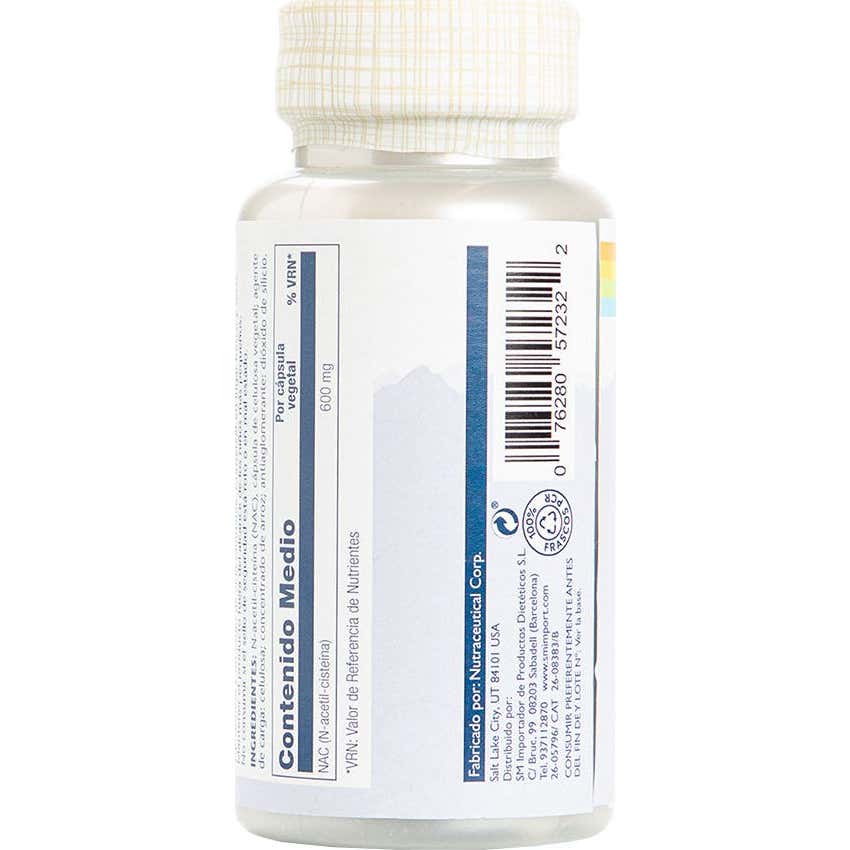 Solaray Nac 600mg 60caps