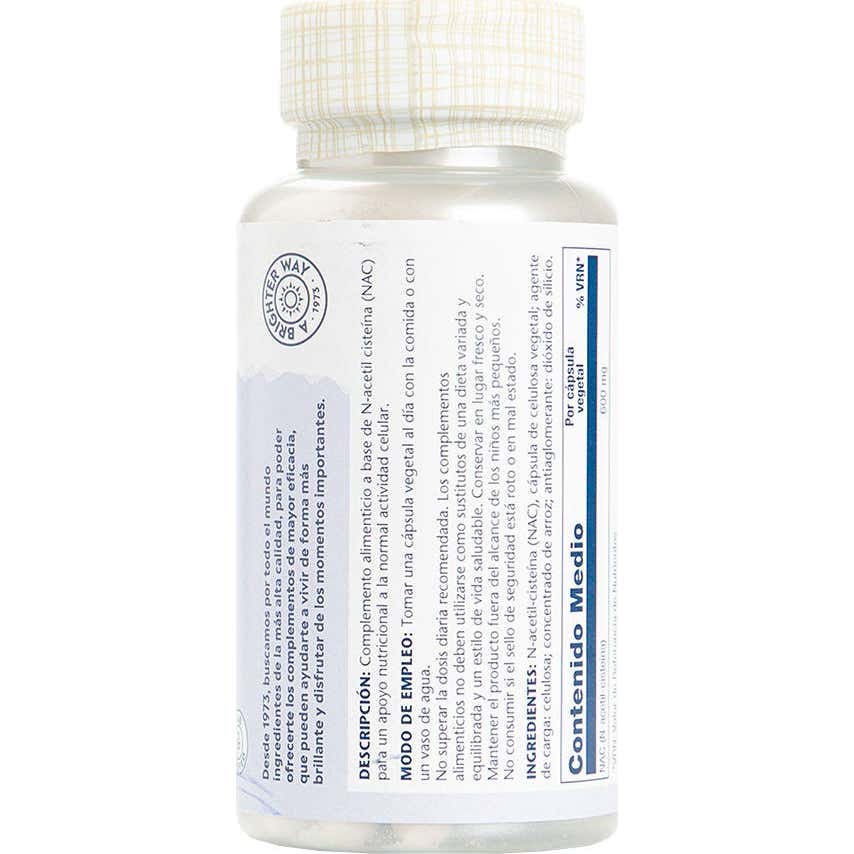 Solaray Nac 600mg 60caps