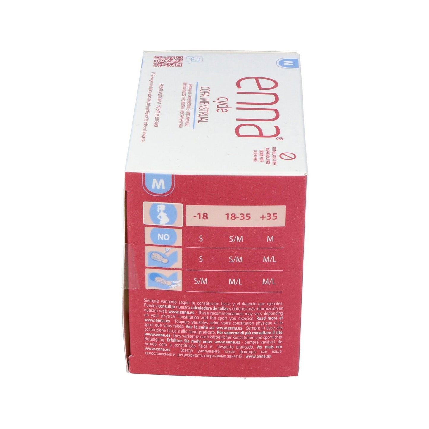 Enna Cycle copa menstrual T-M 2uds
