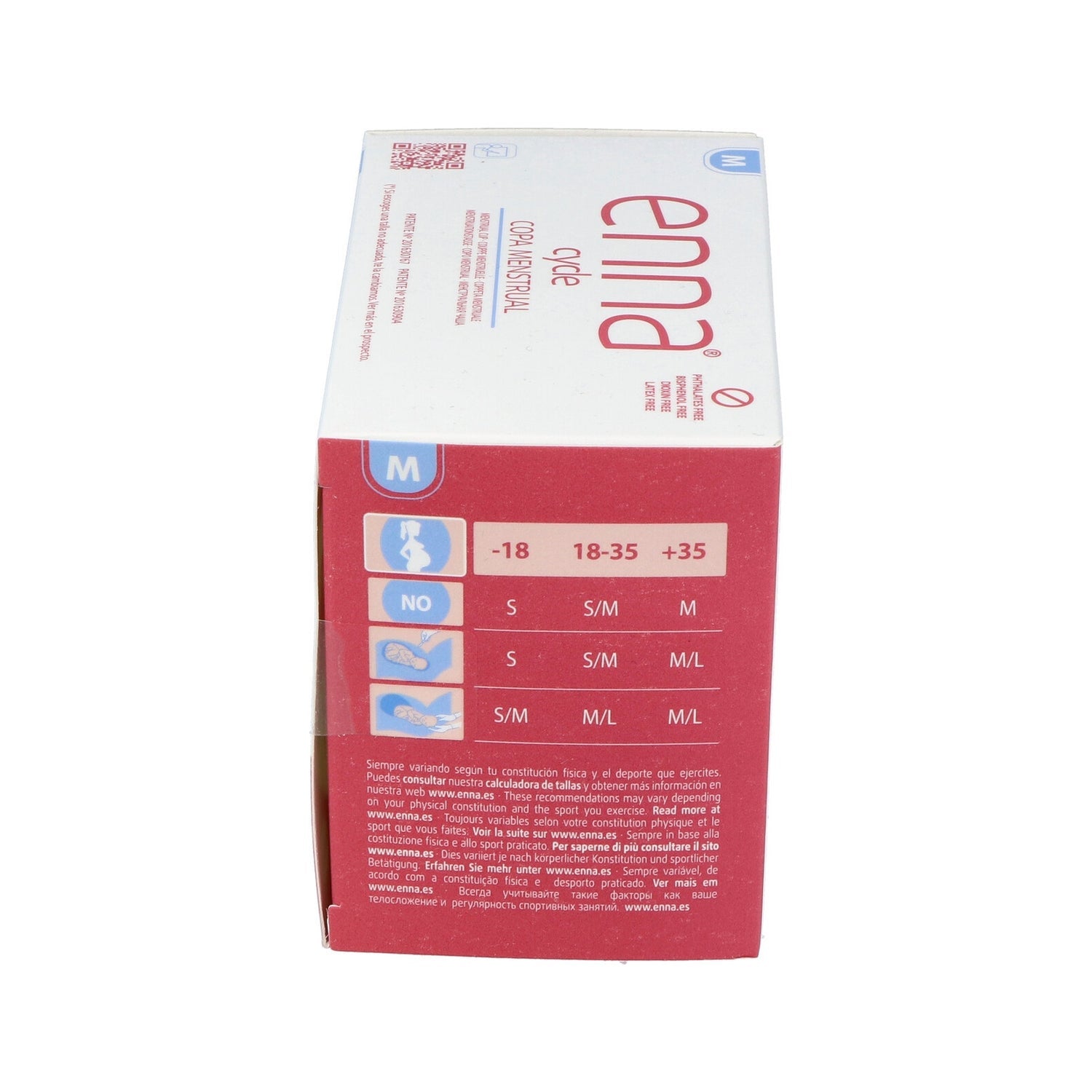 Enna Cycle copa menstrual T-M 2uds