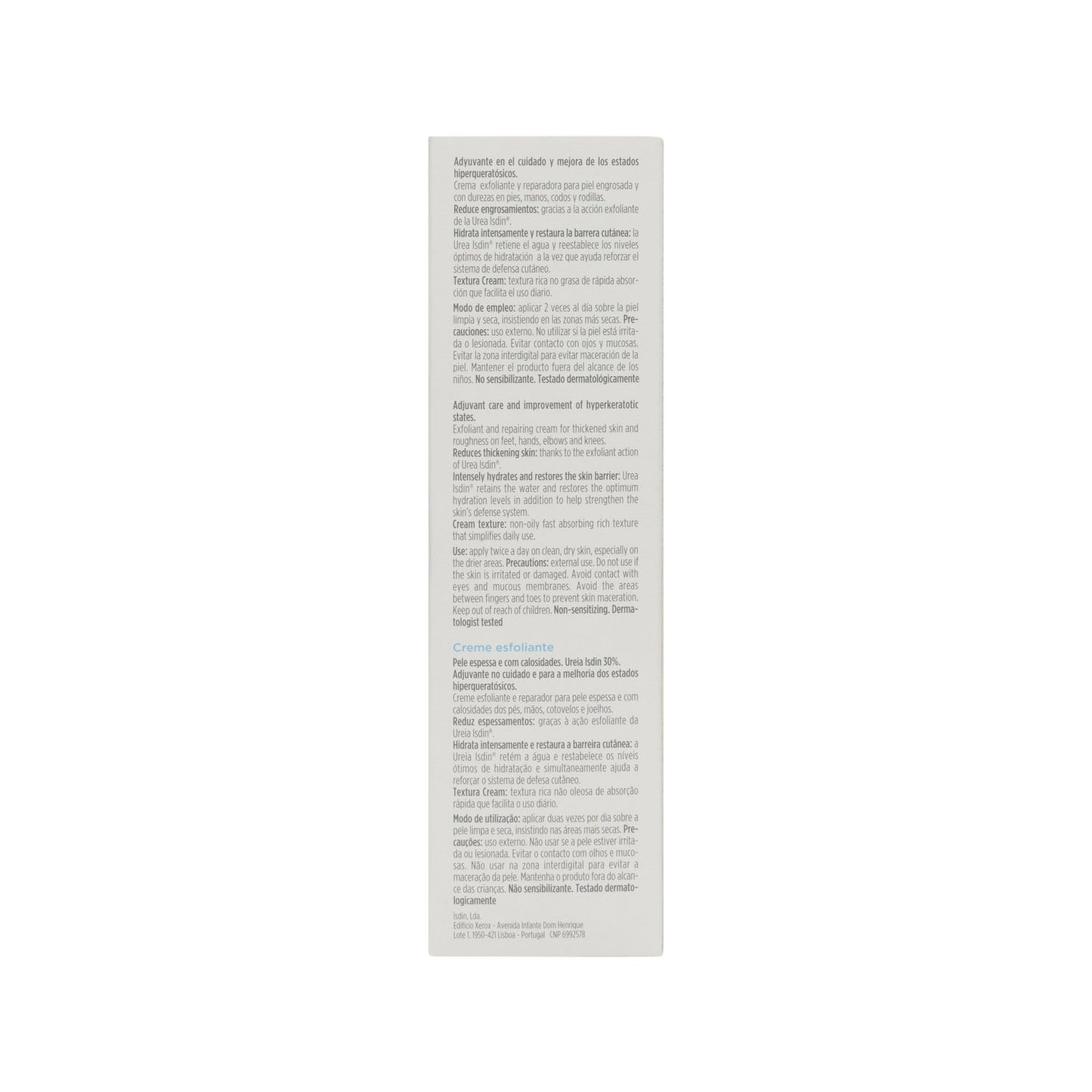 ISDIN Ureadin Ultra 30 Crema Exfoliante 100ml