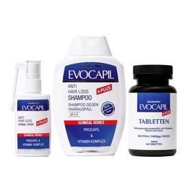 Evocapil Plus Anticaída Tratamiento Natural 3 uds