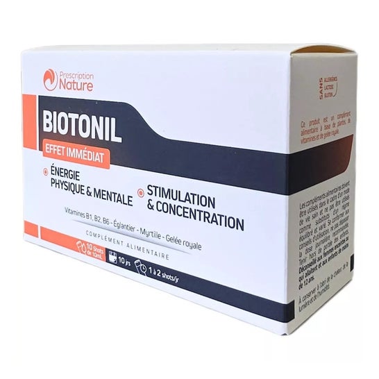 Prescription Nature Biotonil Efecto Inmediato 10 Sticks