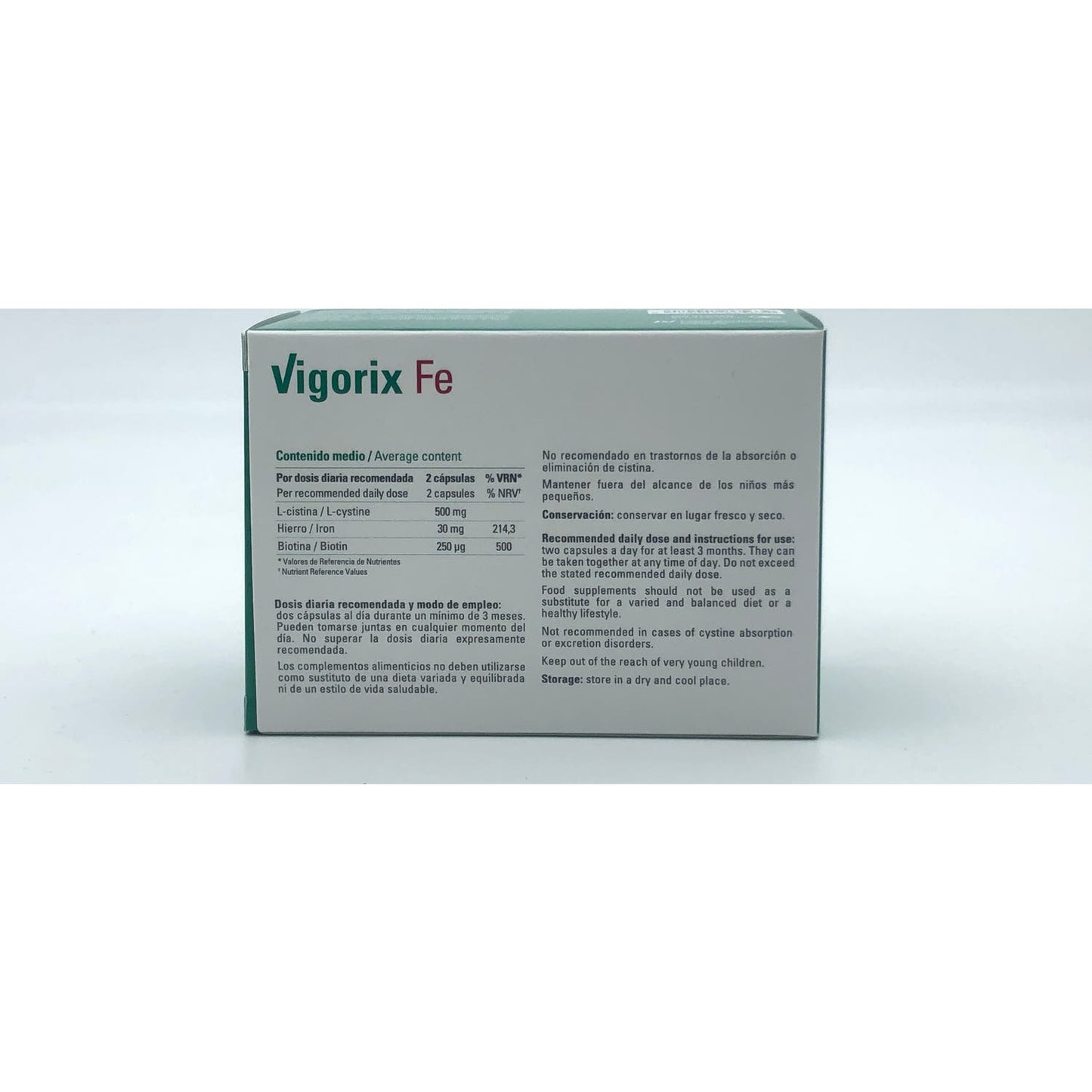 Laboratorios Viñas Vigorix Fe 90caps