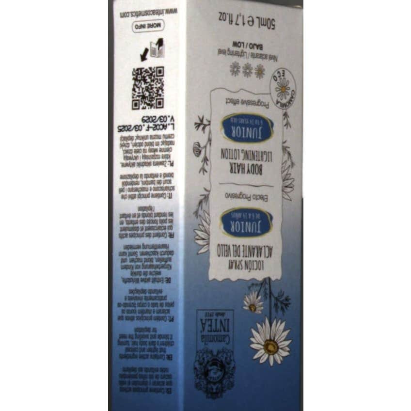 Intea loción junior camomila 50ml