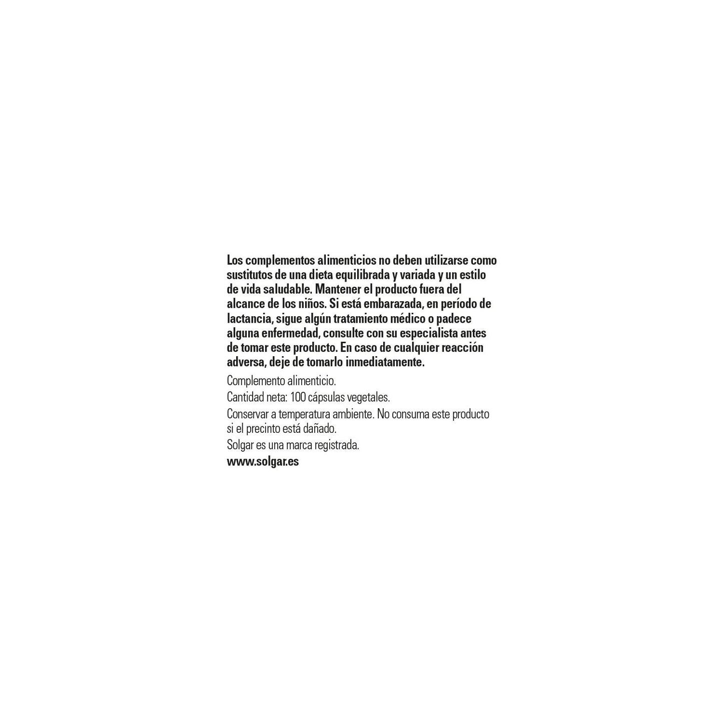 Solgar Vitamina D3 Colecalciferol 2200 UI 55 mcg 100 vcaps