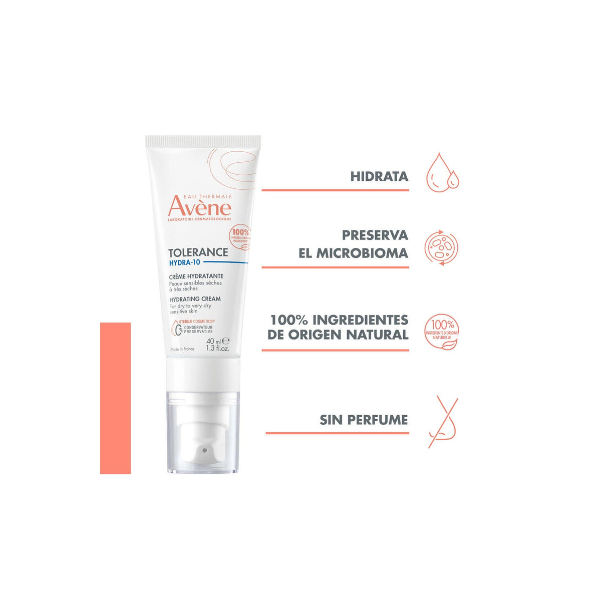 Avène Tolerance Hydra-10 Crema Hidratante 40ml