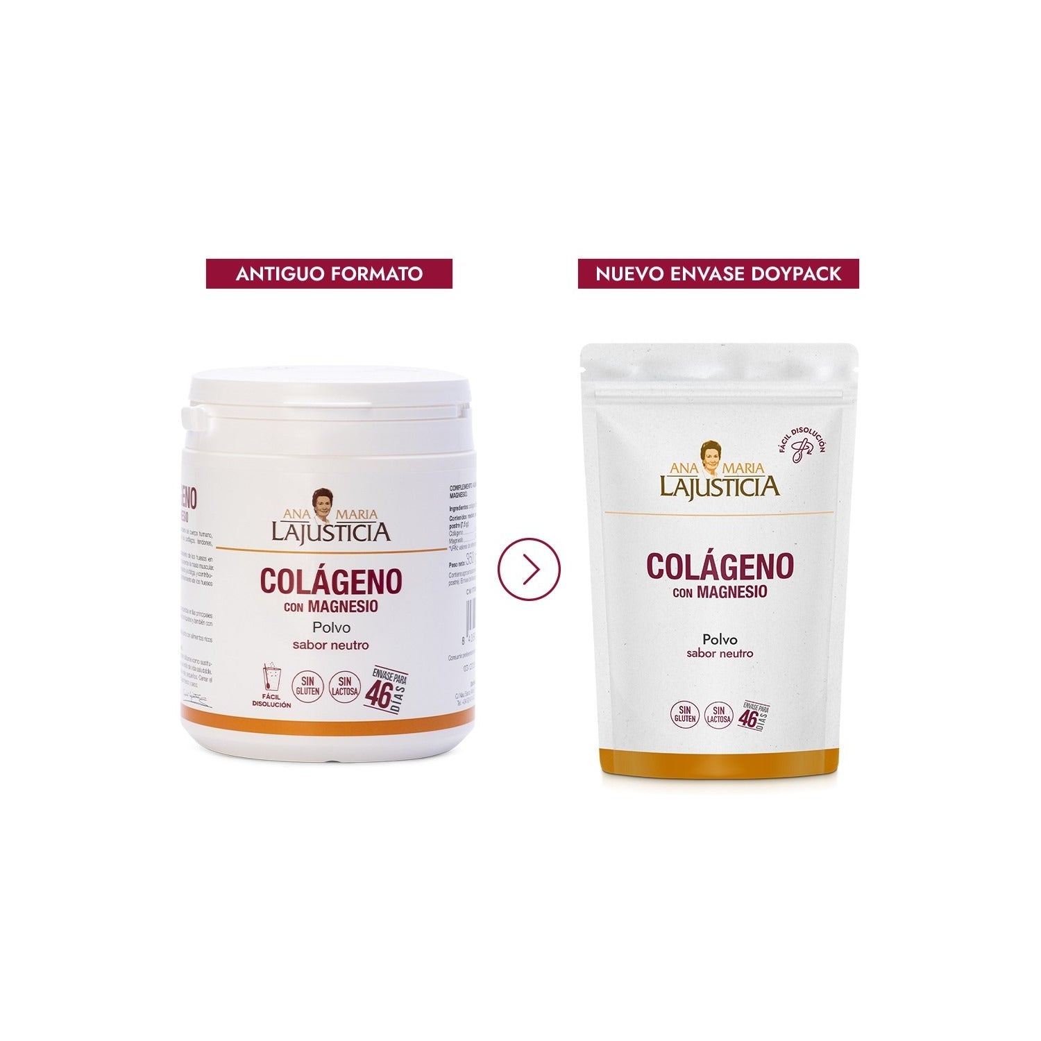 Ana Maria Lajusticia Colágeno con Magnesio Sabor Neutro 350g