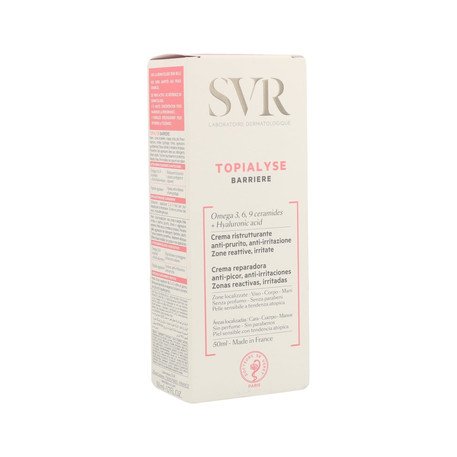 SVR Topialyse Barrière Crema Reparadora Anti-irritación Anti-picor 50ml