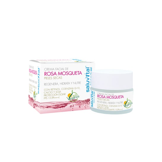 Saluvital crema de rosa mosqueta piel seca 50ml