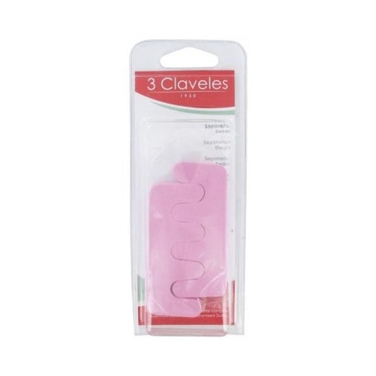 3 Claveles Separadores de Dedos 2 uds