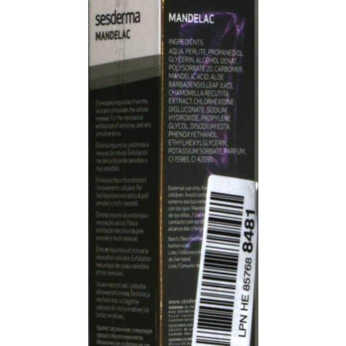 Sesderma Mandelac Exfoliante Antienvejecimiento Pieles Sensibles 50ml