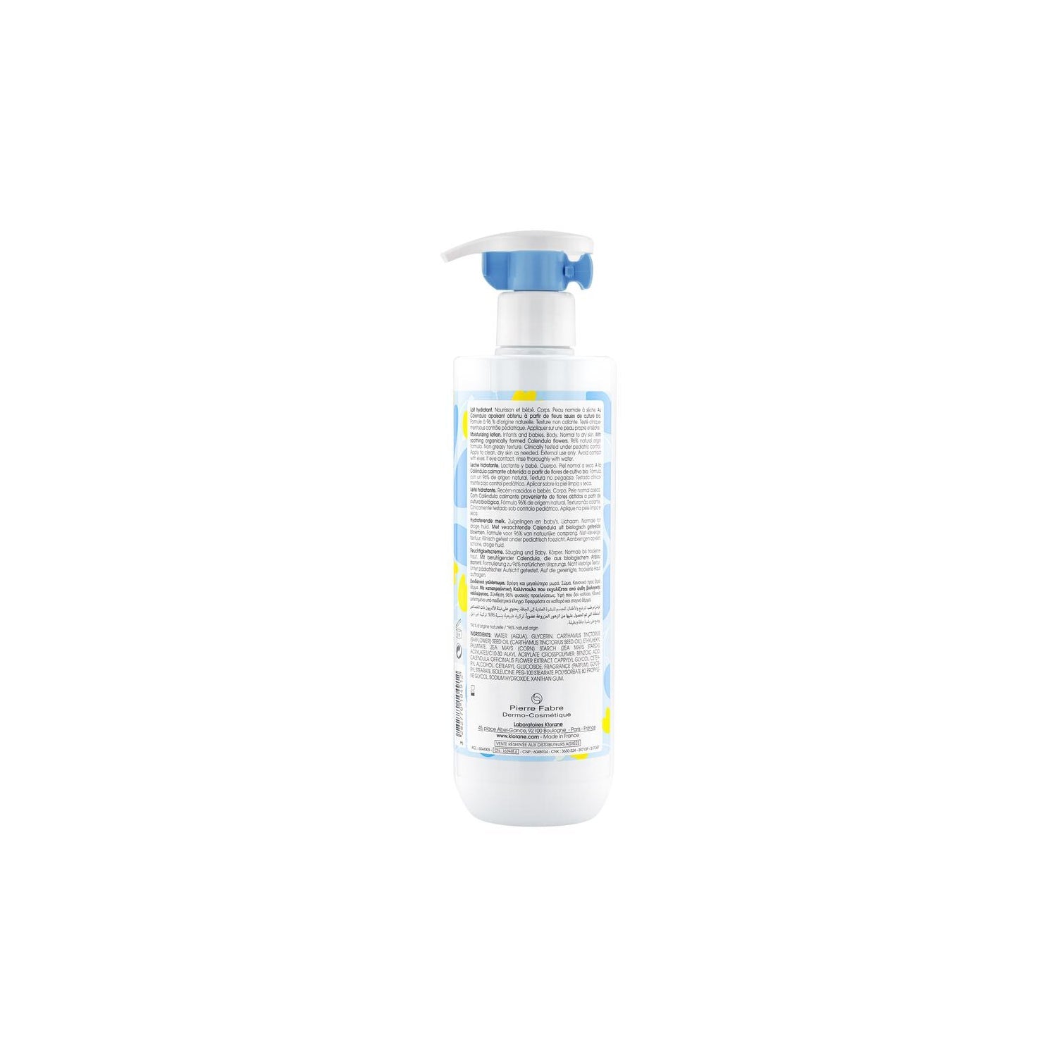 Klorane Bebé Leche Hidratante 500ml