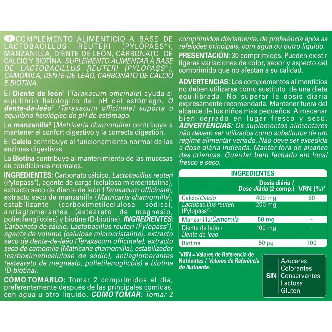 Epaplus Digestcare Helicocid 30comp