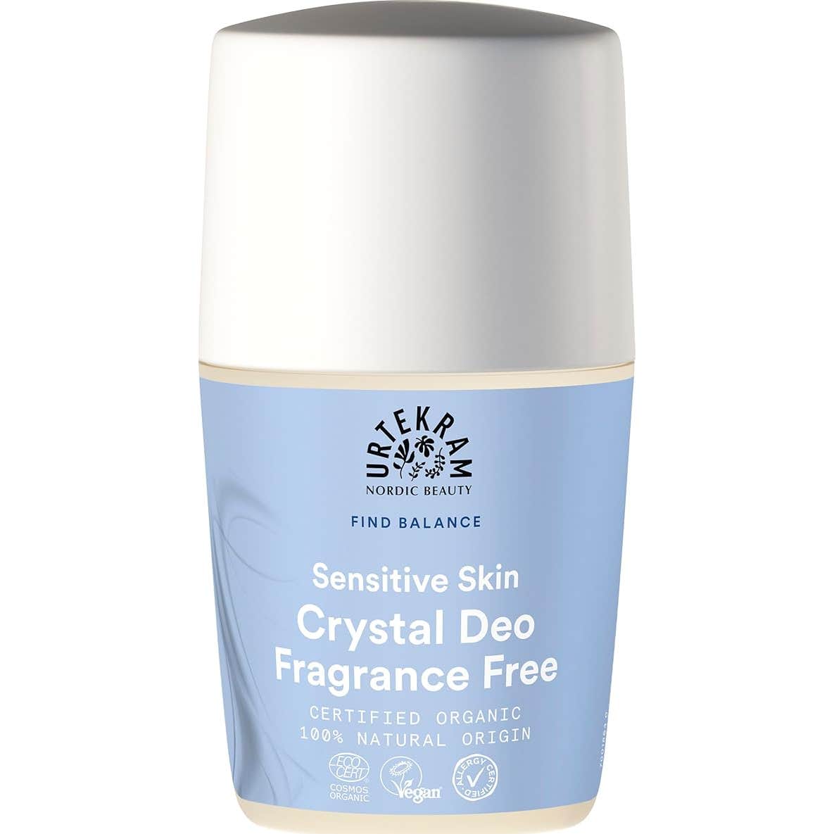 Urtekram Desodorante Roll-On Fragrance Free 50ml