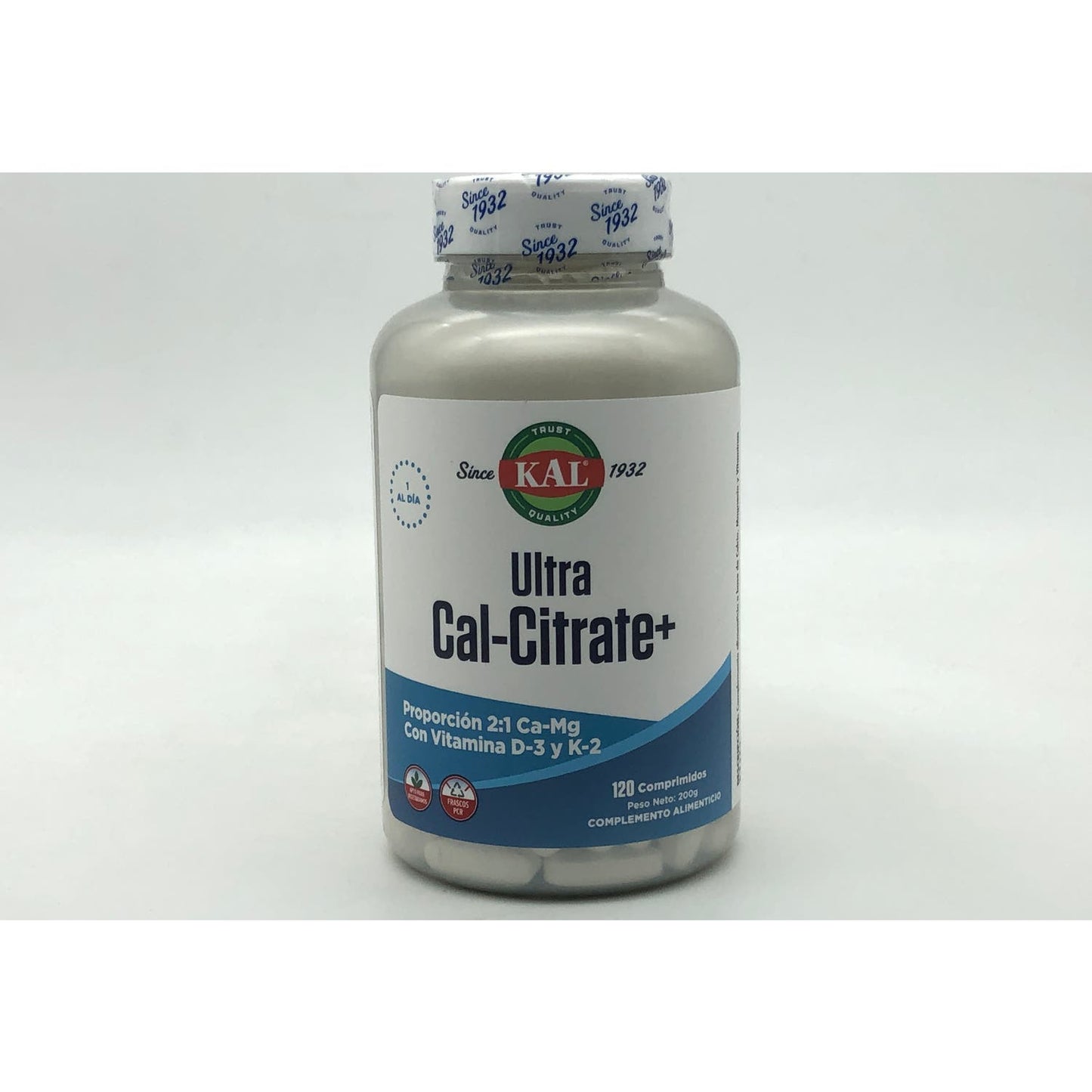 Kal Suplementos Ultra Cal-Citrate 120 Comprimidos