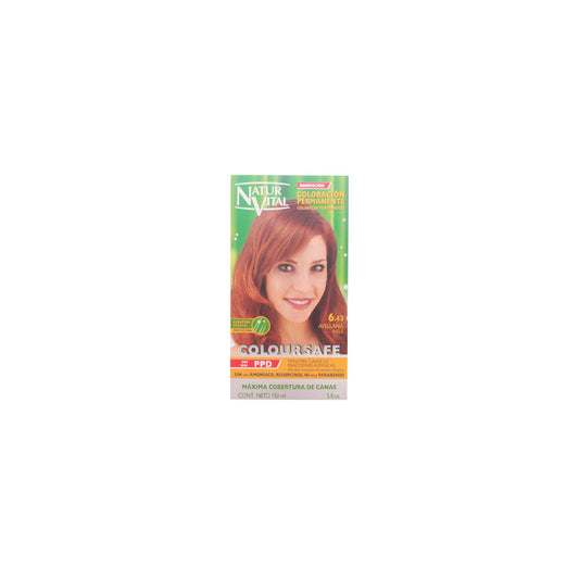 NaturVital Coloursafe Tinte Permanente 6.43 Avellana 150ml