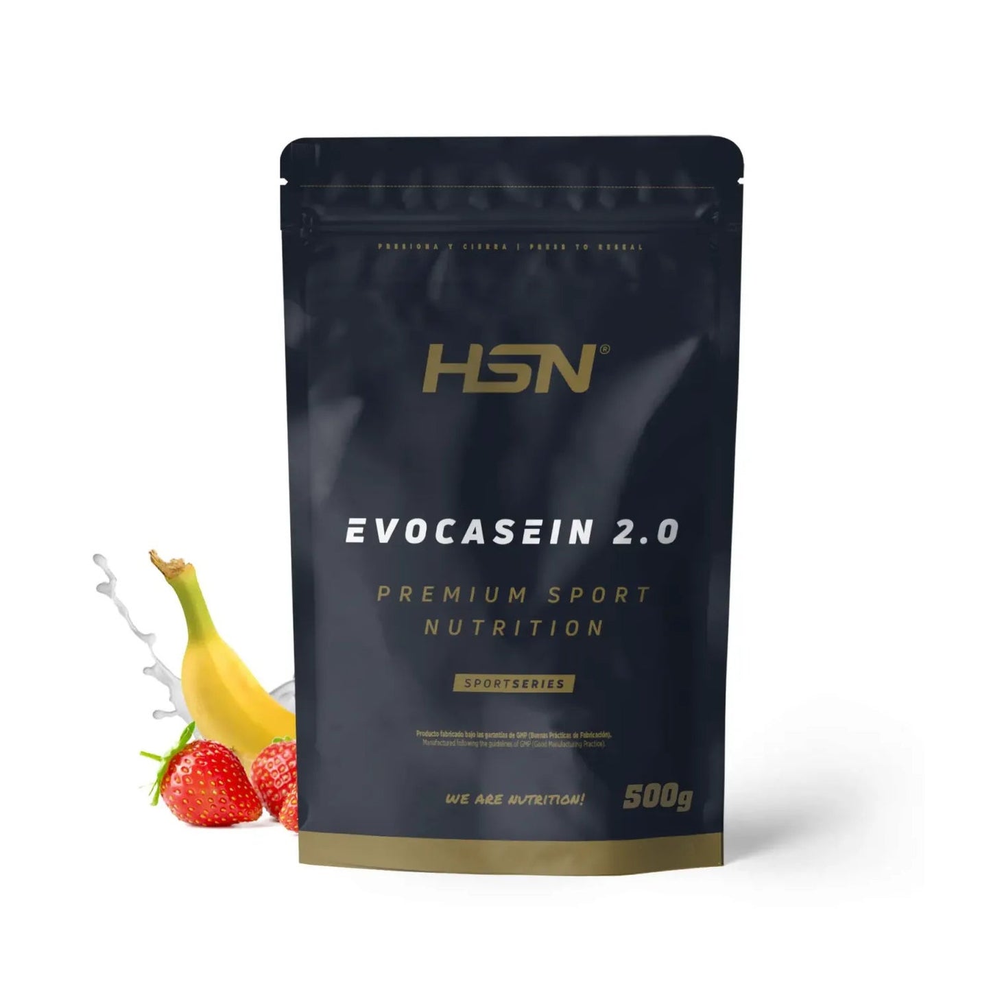 HSN Evocasein 2.0 Caseína Micelar + Digezyme® Fresa y Plátano 500g