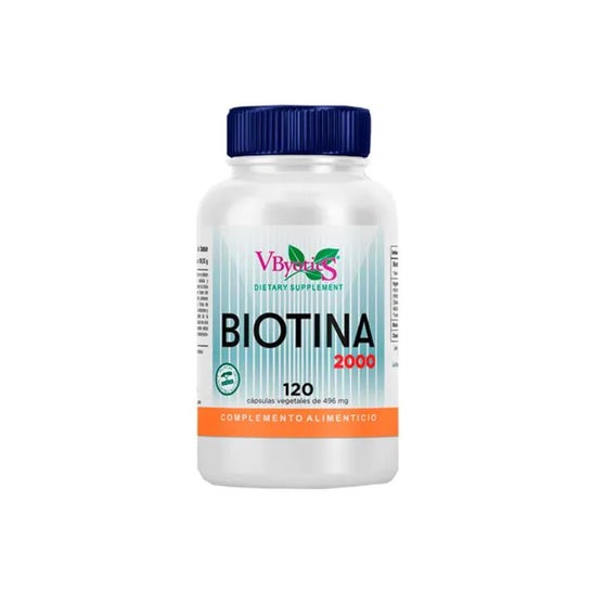 Vbyotics Biotina 2000mcg 120 caps