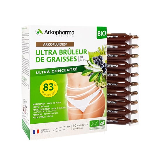 Arkopharma Arkofluides Ultra Brûleur de graisses Bio 30 Amp