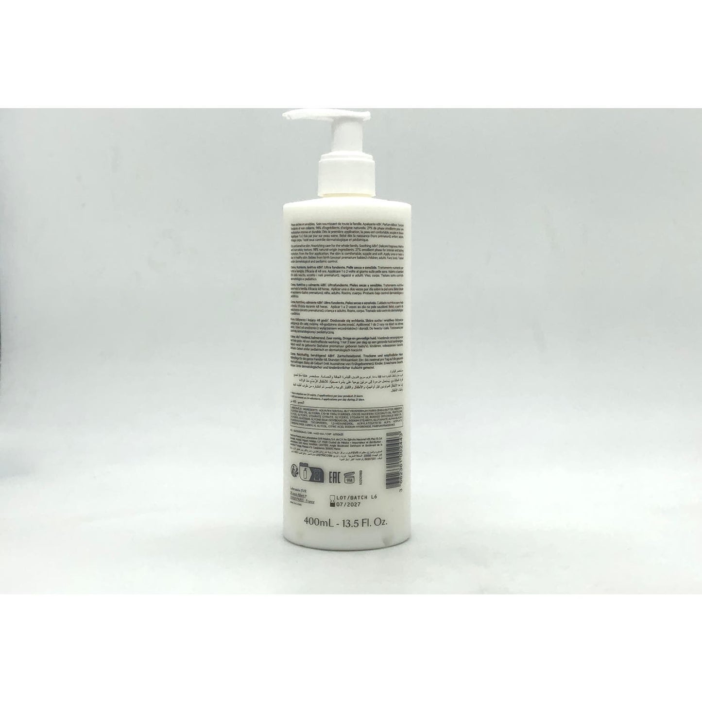 SVR Topialyse Crema Nutritiva Calmante 48h 400ml