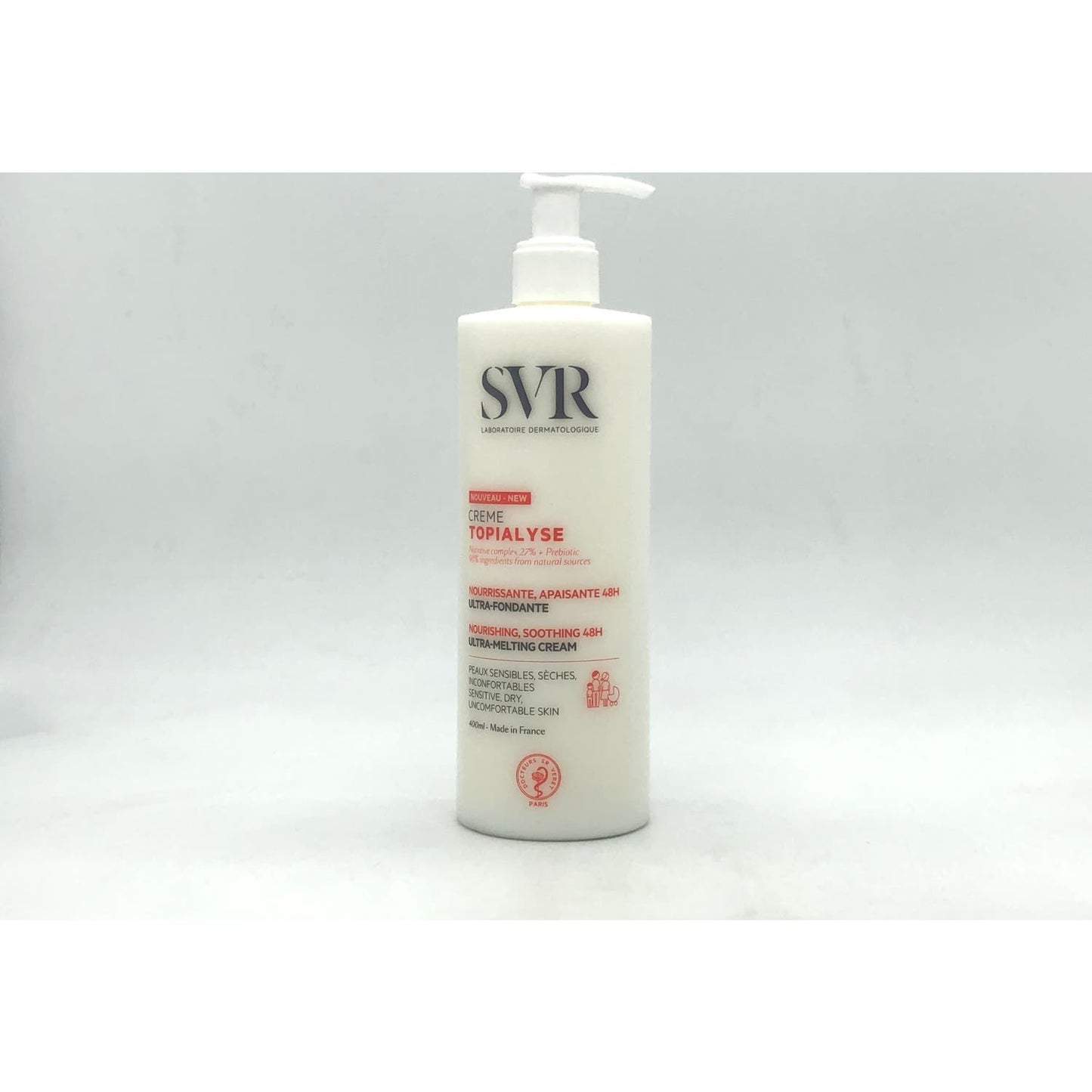 SVR Topialyse Crema Nutritiva Calmante 48h 400ml