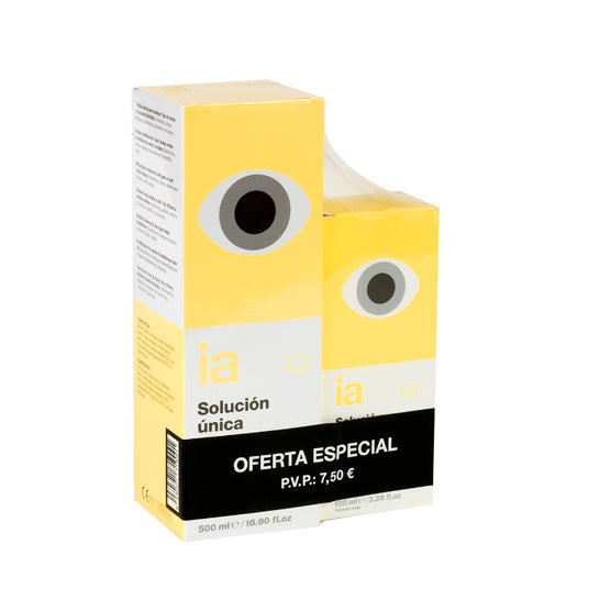 Interapothek Pack Solución Única 500ml+100ml