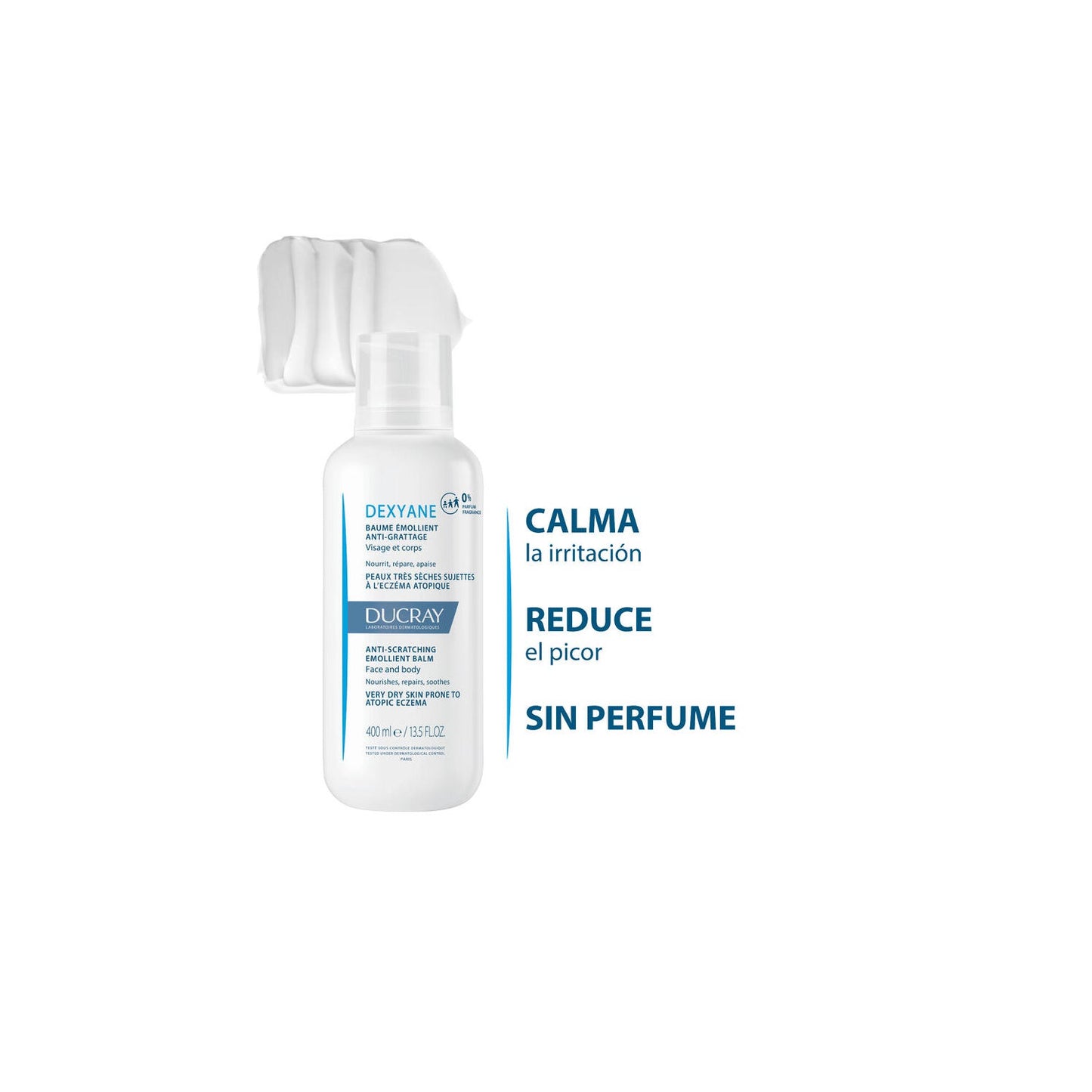 Ducray Dexyane Bálsamo Emoliente Antirrascado 400ml