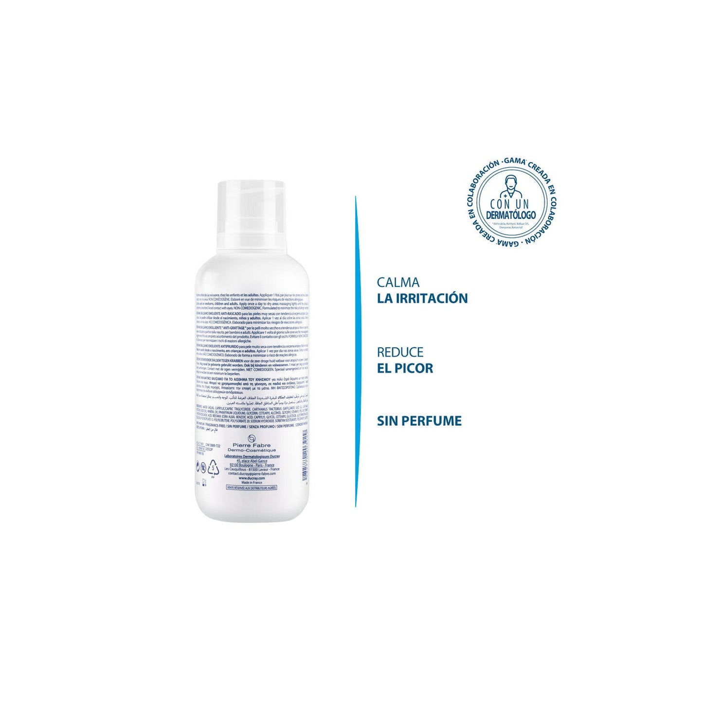 Ducray Dexyane Bálsamo Emoliente Antirrascado 400ml