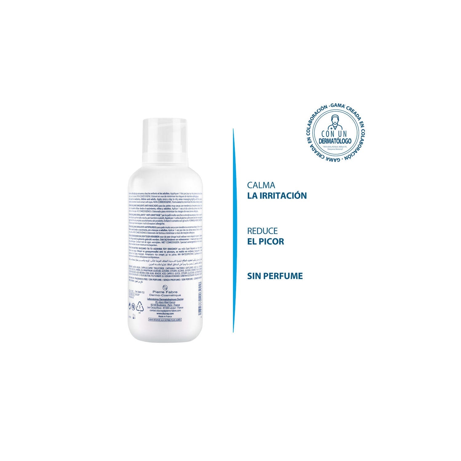 Ducray Dexyane Bálsamo Emoliente Antirrascado 400ml