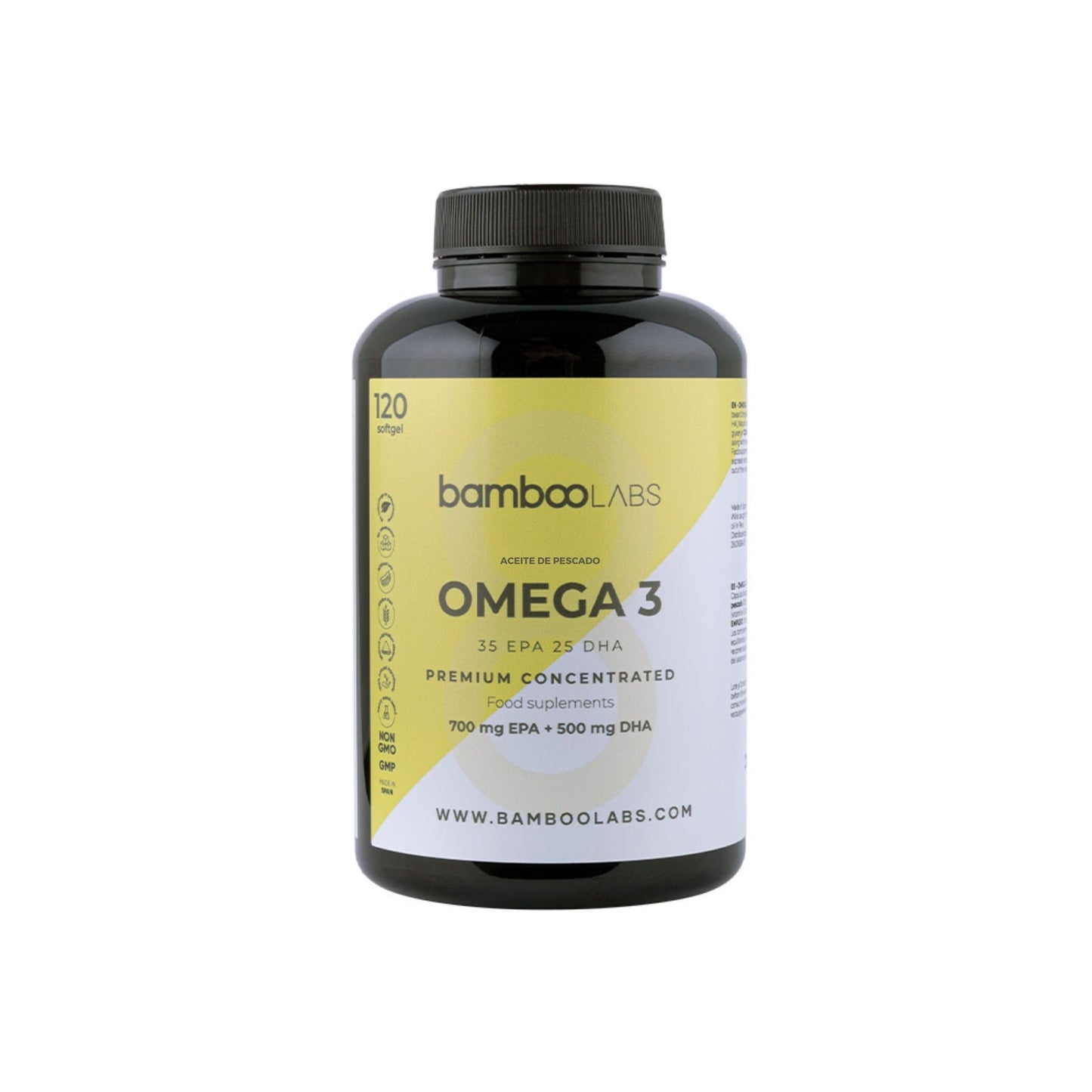 BambooLabs Aceite de Pescado Omega 3 120caps