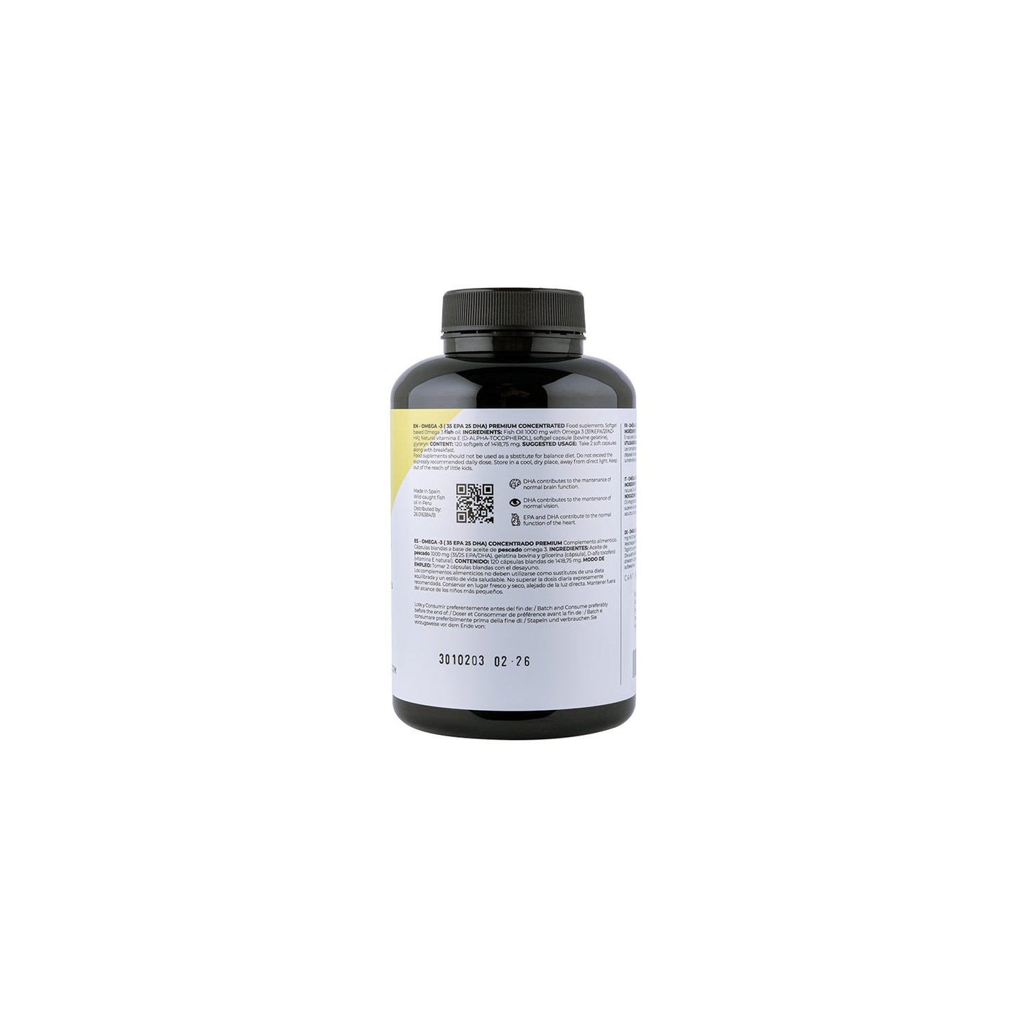 BambooLabs Aceite de Pescado Omega 3 120caps