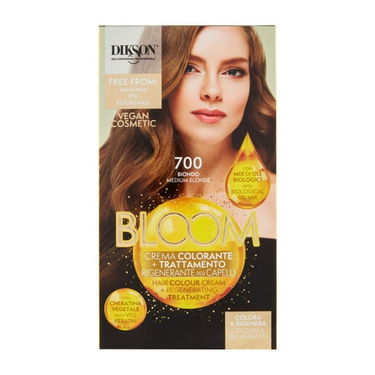 Dikson Bloom Crema Color 700 Rubio Medio 60 ml