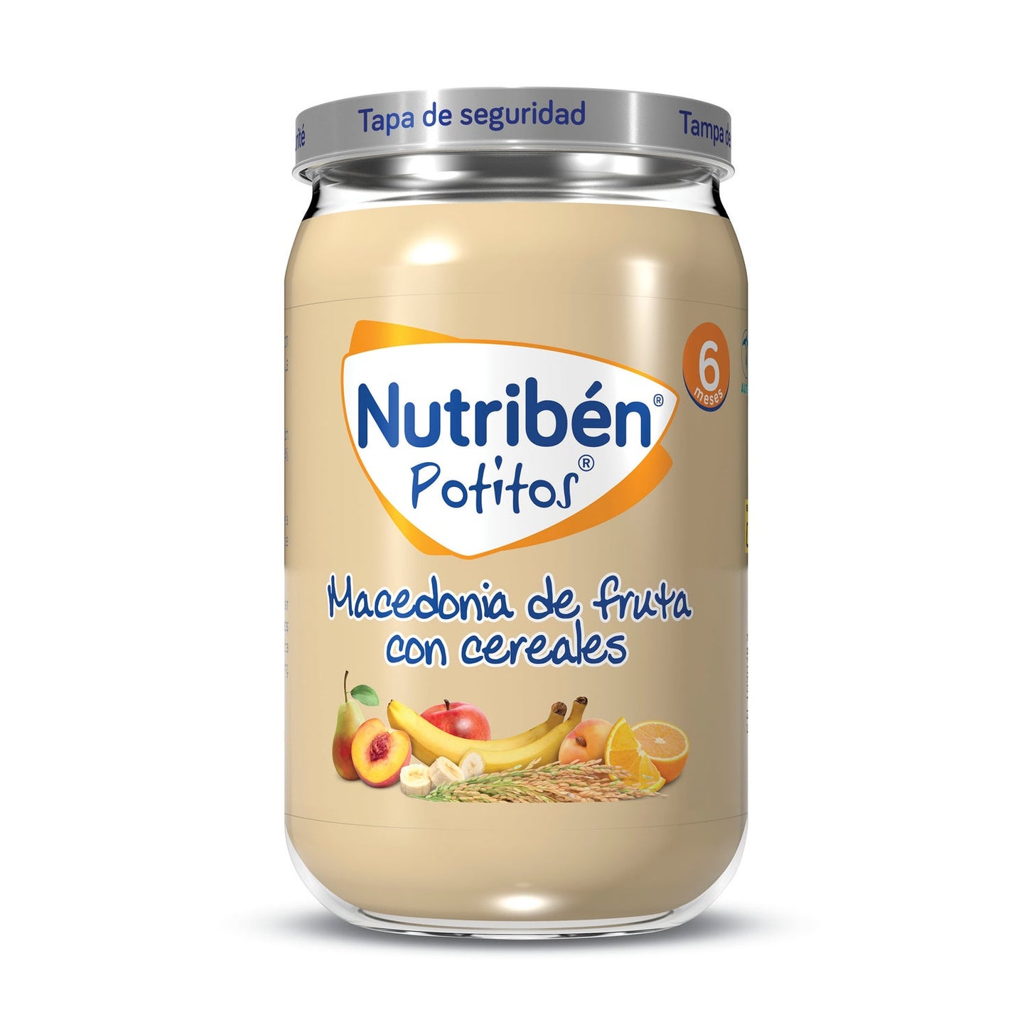 Nutriben Macedonia De Fruta Cereales Potito 235 G