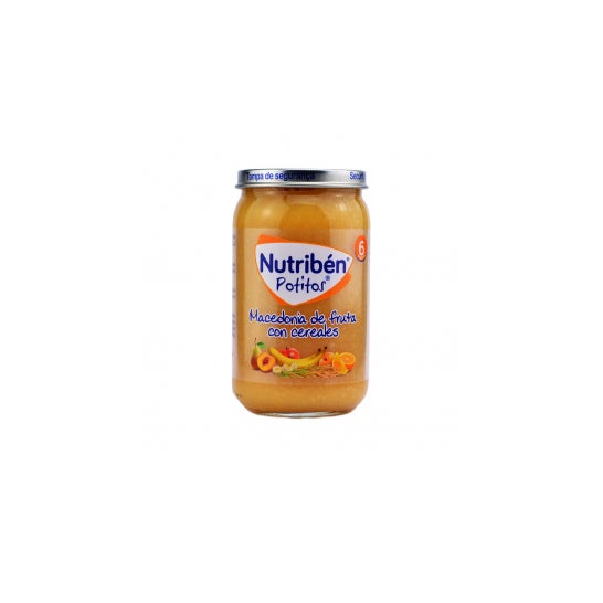 Nutriben Macedonia De Fruta Cereales Potito 235 G