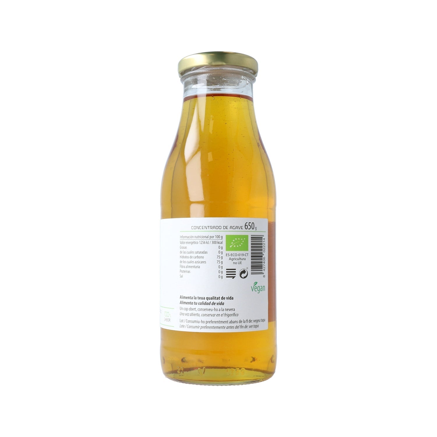 Cal Valls Sirope Ágave Bio 500ml
