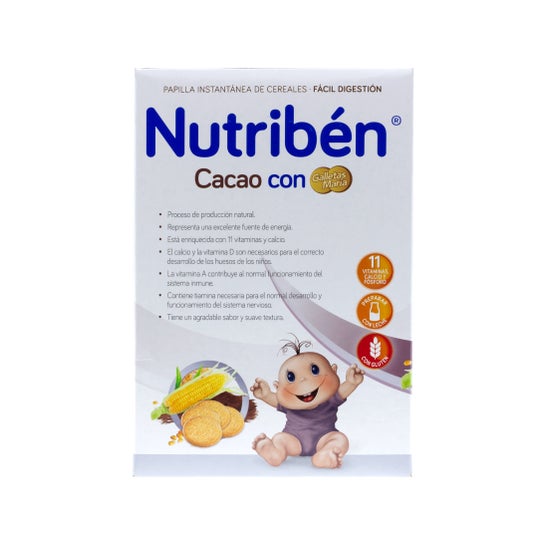 Nutribén® cacao con galletas maria 500g