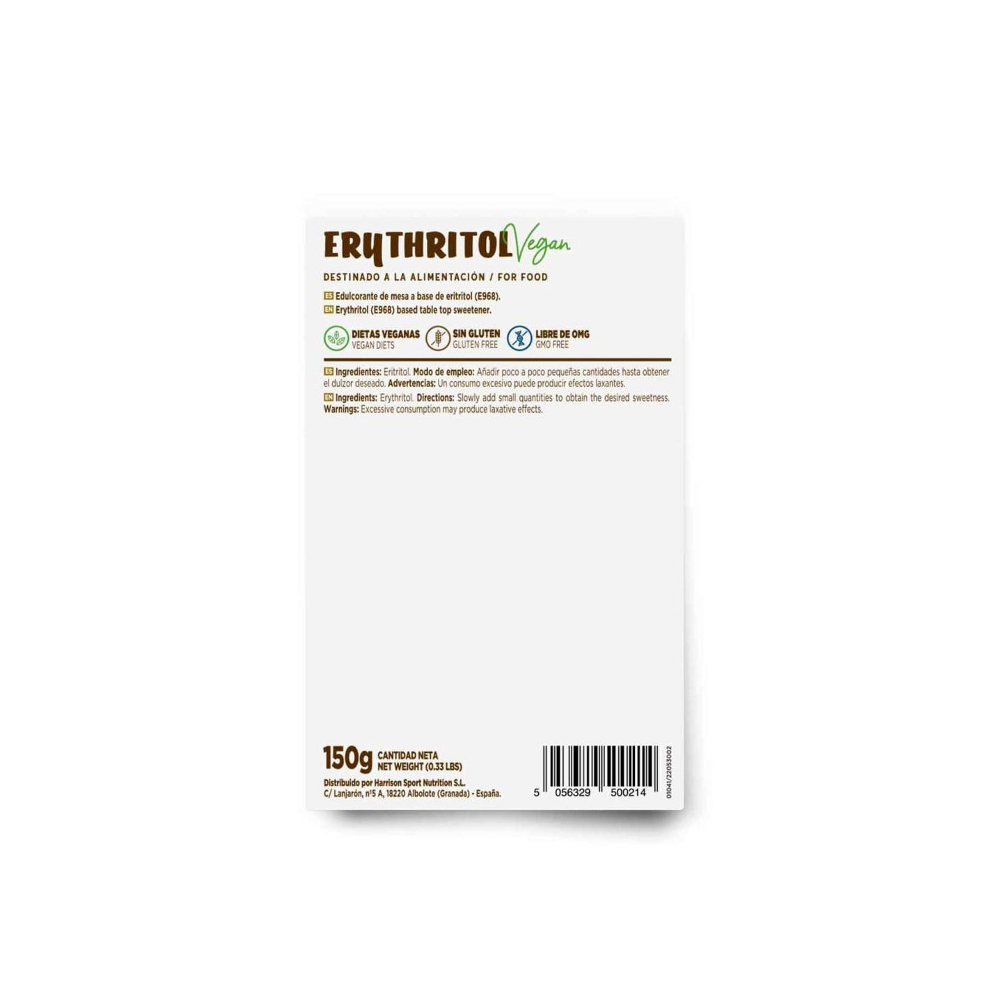 HSN Eritritol en Polvo 150g