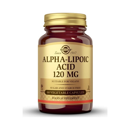 Solgar Ácido Alfa-Lipoico 120 mg 60vcaps